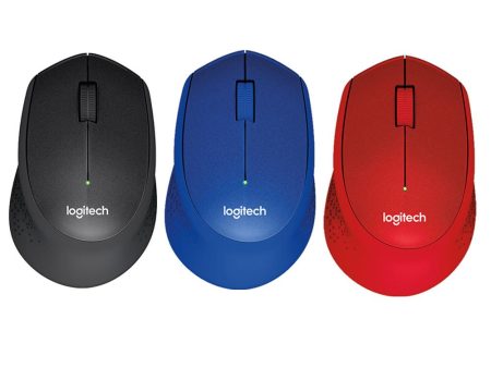 Logitech M331 Silent Plus Wireless Mouse (black | blue | red) Discount