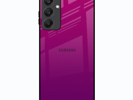 Magenta Gradient Glass Case For Samsung Galaxy A25 5G Cheap