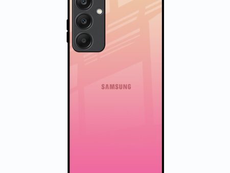 Pastel Pink Gradient Glass Case For Samsung Galaxy A25 5G Sale