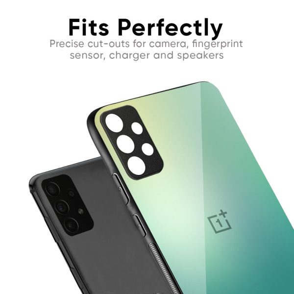 Dusty Green Glass Case for Oneplus 12 Fashion