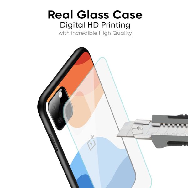 Wavy Color Pattern Glass Case for Oneplus 12 Supply