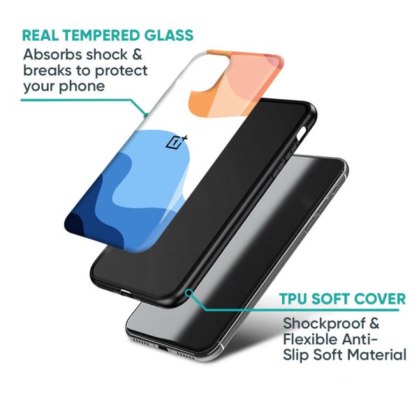 Wavy Color Pattern Glass Case for Oneplus 12 Supply