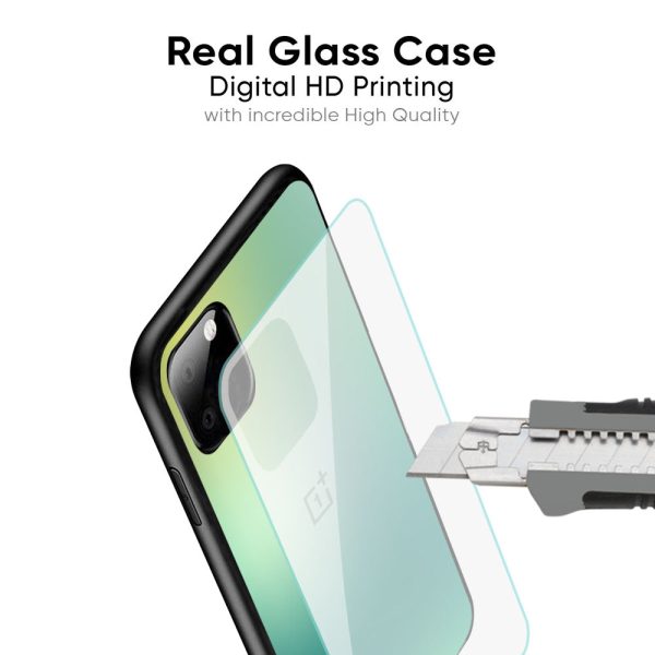 Dusty Green Glass Case for Oneplus 12 Fashion