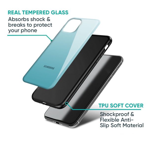 Arctic Blue Glass Case For Samsung Galaxy A25 5G Online