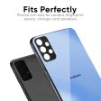 Vibrant Blue Texture Glass Case for Redmi Note 13 5G Cheap