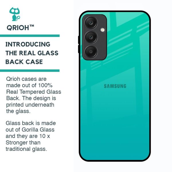 Cuba Blue Glass Case For Samsung Galaxy A25 5G Hot on Sale