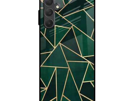 Abstract Green Glass Case For Samsung Galaxy M54 5G Fashion