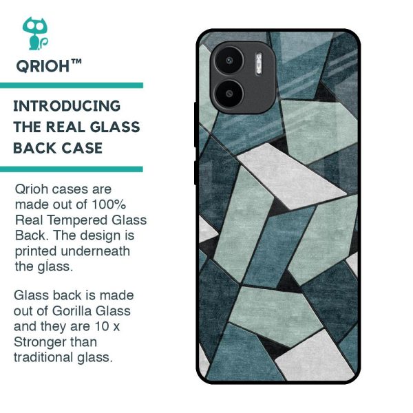 Abstact Tiles Glass Case for Redmi A1 Sale