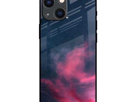 Moon Night Glass Case For iPhone 14 Plus Cheap