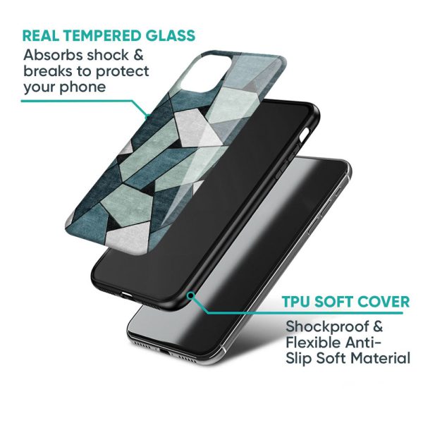 Abstact Tiles Glass Case for OnePlus 10T 5G Online now