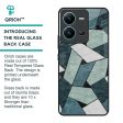 Abstact Tiles Glass Case for Vivo V25 For Discount