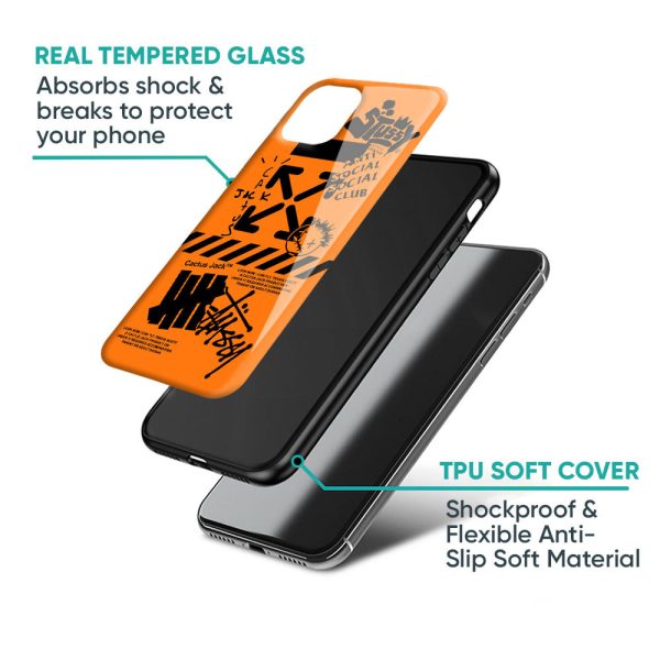 Anti Social Club Glass Case for Motorola G84 5G Fashion