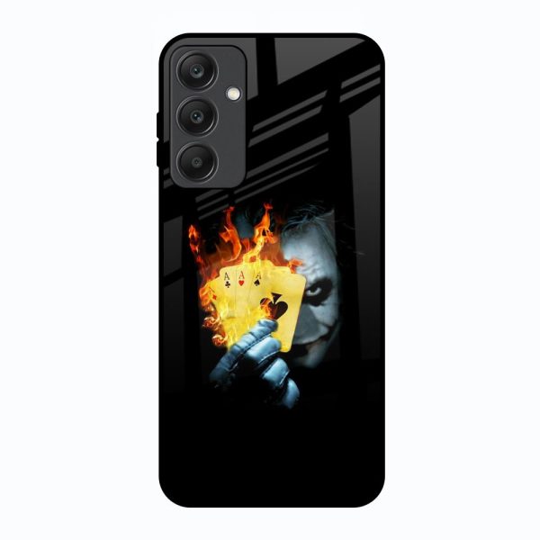 AAA Joker Glass Case for Samsung Galaxy A25 5G For Cheap