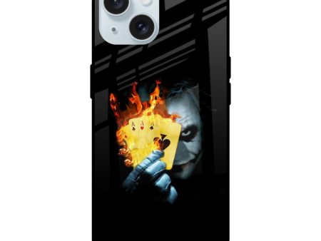 AAA Joker Glass Case for iPhone 15 on Sale