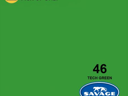 Savage 107  Tech Green Seamless Background Paper For Discount