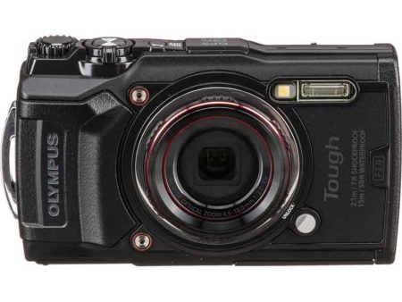 Olympus Tough TG-6 Black Compact Camera Hot on Sale