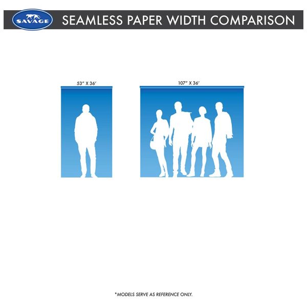 Savage 107  Baby Blue Seamless Background Paper For Discount